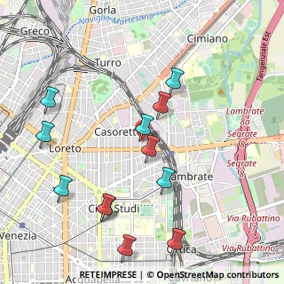 Mappa Via Francesco Ingegnoli, 20131 Milano MI, Italia (1.12)