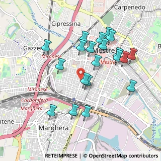 Mappa Via Piave, 30171 Venezia VE, Italia (0.934)