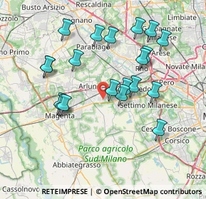 Mappa Via Magenta, 20018 Sedriano MI, Italia (7.3495)