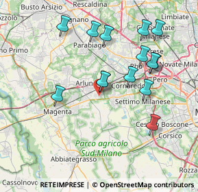 Mappa Via Magenta, 20018 Sedriano MI, Italia (7.47)