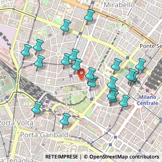 Mappa Citofono, 20124 Milano MI, Italia (0.5225)