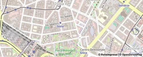 Mappa Milán