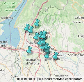Mappa Via Milano, 37024 Negrar di Valpolicella VR, Italia (8.505)