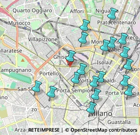 Mappa Via Fratelli Induno, 20154 Milano MI, Italia (2.22947)