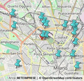 Mappa Via Fratelli Induno, 20154 Milano MI, Italia (2.38875)