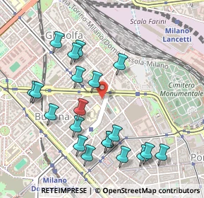 Mappa Via Fratelli Induno, 20154 Milano MI, Italia (0.5315)