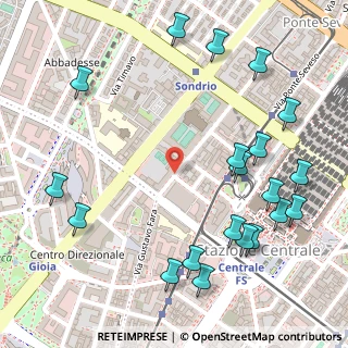 Mappa Via Niccolò Copernico, 20124 Milano MI, Italia (0.337)