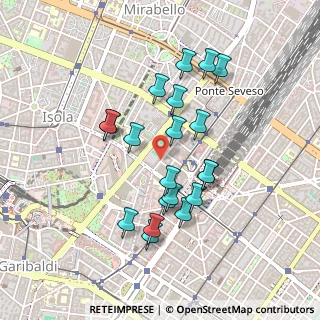 Mappa Via Niccolò Copernico, 20124 Milano MI, Italia (0.41)