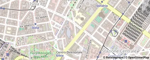 Mappa Milan