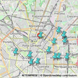 Mappa Via Francesco Algarotti, 20124 Milano MI, Italia (2.52357)
