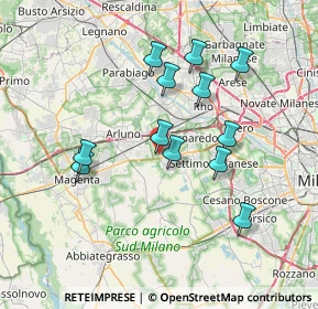 Mappa Via Enrico Fermi, 20018 Sedriano MI, Italia (6.64083)