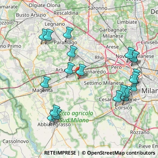 Mappa Via Enrico Fermi, 20018 Sedriano MI, Italia (9.511)