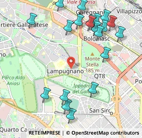 Mappa Via Trenno, 20151 Milano MI, Italia (1.238)