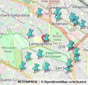 Mappa Via Trenno, 20151 Milano MI, Italia (1.27)