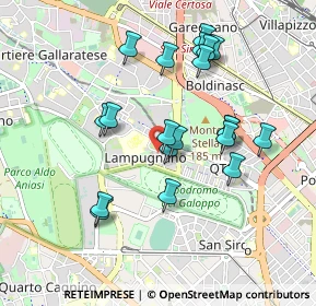 Mappa Via Trenno, 20151 Milano MI, Italia (0.867)