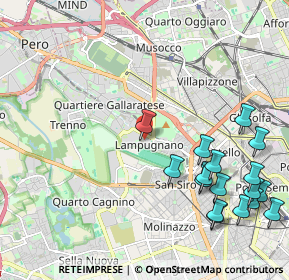 Mappa Via Trenno, 20151 Milano MI, Italia (2.60824)