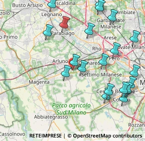 Mappa Via Salvador Allende, 20018 Sedriano MI, Italia (9.651)