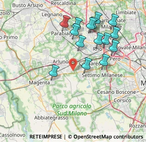Mappa Via Salvador Allende, 20018 Sedriano MI, Italia (7.58133)