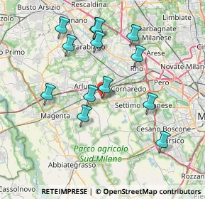 Mappa Via Salvador Allende, 20018 Sedriano MI, Italia (7.40385)