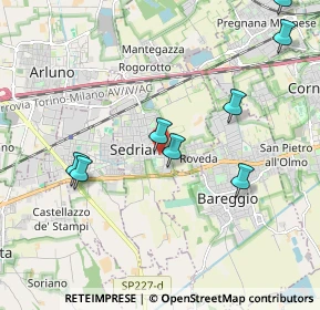 Mappa Via Salvador Allende, 20018 Sedriano MI, Italia (2.96083)