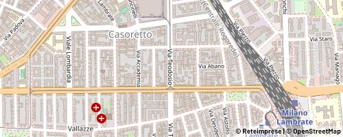 Mappa Milan