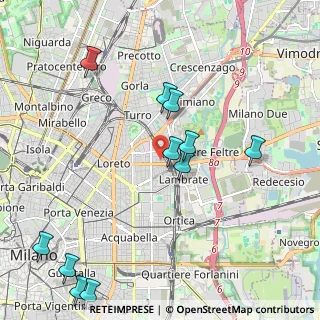 Mappa Via Eugenio Carpi, 20131 Milano MI, Italia (2.45455)
