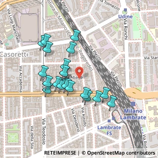 Mappa Via Eugenio Carpi, 20131 Milano MI, Italia (0.206)