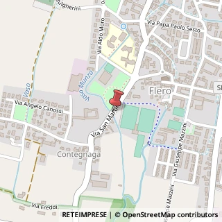 Mappa Via San Martino, 16, 25020 Flero, Brescia (Lombardia)
