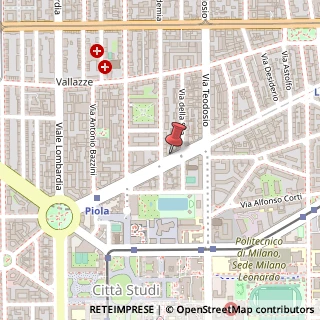 Mappa Via Pacini, 27, 20131 Milano, Milano (Lombardia)