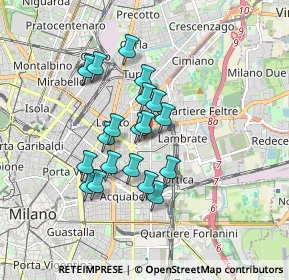 Mappa MM2 - Piola, 20131 Milano MI, Italia (1.415)