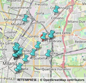 Mappa MM2 - Piola, 20131 Milano MI, Italia (2.30263)