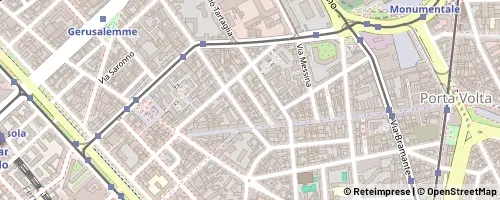 Mappa Milano