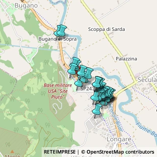 Mappa Viale Riviera Berica, 36023 Longare VI, Italia (0.36071)