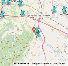 Mappa Viale Riviera Berica, 36023 Longare VI, Italia (7.32667)