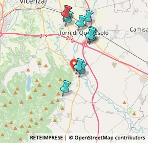 Mappa Viale Riviera Berica, 36023 Longare VI, Italia (3.50364)