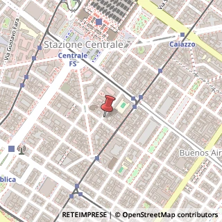 Mappa Via Mauro Macchi, 8, 20124 Milano, Milano (Lombardia)