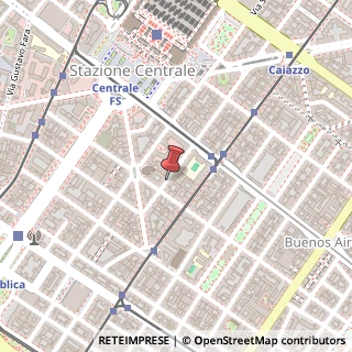 Mappa Via Mauro Macchi, 10, 20124 Milano, Milano (Lombardia)