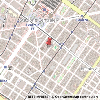 Mappa Via Mauro Macchi, 9, 20124 Milano, Milano (Lombardia)
