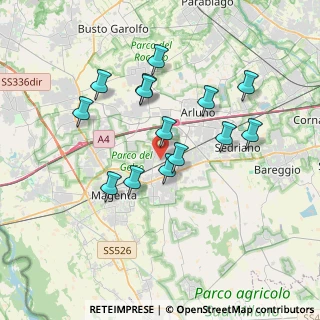 Mappa Via Padre Massimiliano Kolbe, 20010 Santo Stefano Ticino MI, Italia (3.27357)