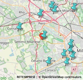 Mappa Via Privata S. Romanello, 20153 Milano MI, Italia (5.22083)