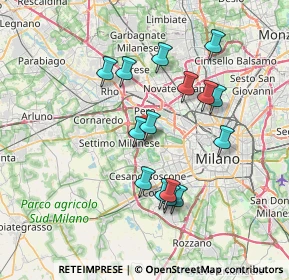 Mappa Via Privata S. Romanello, 20153 Milano MI, Italia (6.656)