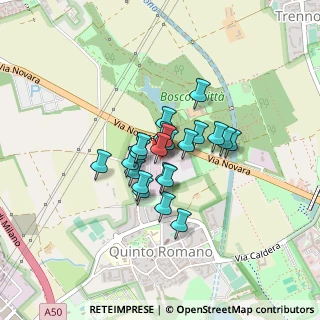 Mappa Via Privata S. Romanello, 20153 Milano MI, Italia (0.24545)