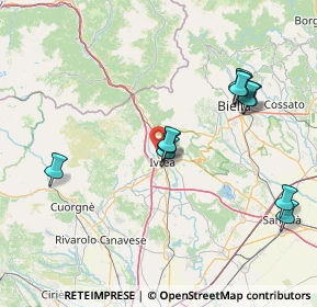 Mappa Via Baltea, 10016 Montalto Dora TO, Italia (15.77636)