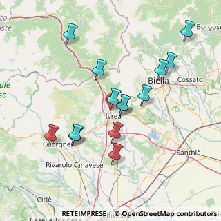 Mappa Via Baltea, 10016 Montalto Dora TO, Italia (14.47)