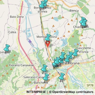 Mappa Via Baltea, 10016 Montalto Dora TO, Italia (2.64778)