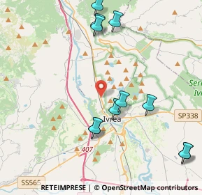 Mappa Via Baltea, 10016 Montalto Dora TO, Italia (4.64182)