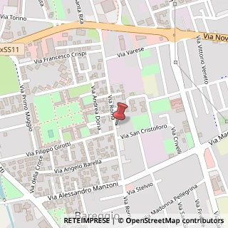 Mappa Via Roma, 80, 20010 Bareggio, Milano (Lombardia)