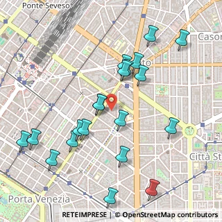 Mappa Via Gaspare Spontini, 20131 Milano MI, Italia (0.5495)