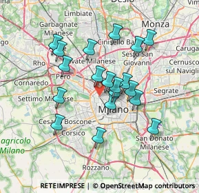 Mappa Via Domodossola, 20149 Milano MI, Italia (6.07842)