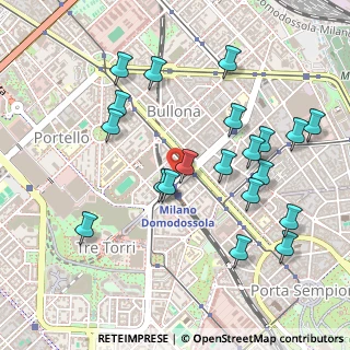 Mappa Via Domodossola, 20149 Milano MI, Italia (0.524)